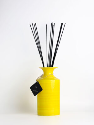 Giallo El Yapımı Seramik Vazo – Maxi Boy