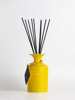 Giallo El Yapımı Seramik Vazo – Mini Boy