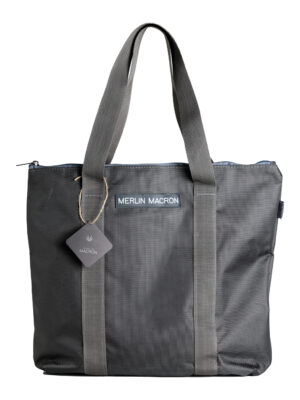 Merlin Macron Tote Bag - Gri
