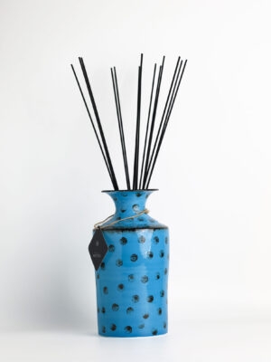 Pois Blu Neir El Yapımı Seramik Vazo – Maxi Boy